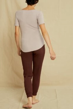 Itana Dream Rib Tee - Dawn -AMOUR VERT Sales 0018 Short Sleeve Itana Dawn 4082 web b46666fe 5c16 497a 90de 33fc9f9d5567