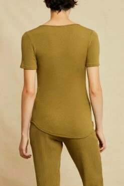 Itana Dream Rib Tee - Matcha -AMOUR VERT Sales 0018 Short Sleeve Itana Matcha 0316 Web 30b75299 e0ce 498b 9006 59e206aa9a0d