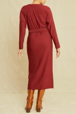 Russo Fleece Dress - Mulberry -AMOUR VERT Sales 0050 Russo Mulberry 1263 web 5667485e c418 4eb8 aec1 3a98a9211f18