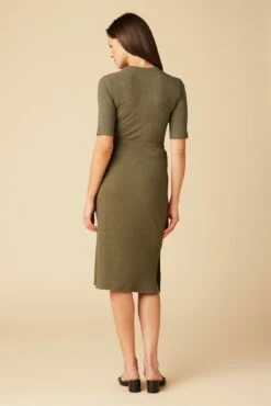 Vindy Paris Rib Skirt - Calla Green 10 Vindy Paris Rib Skirt - Calla Green -AMOUR VERT Sales 0054 Vindy Calla Green 3