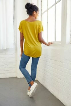 Noko Silken Modal Tee -AMOUR VERT Sales 0101 Noko Fern 3065 web