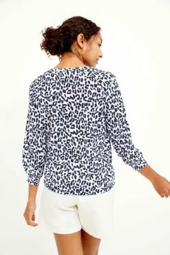 Issa Silken Modal Tee - Navy Sauvage -AMOUR VERT Sales 0111 Issa Silken Modal Sauvage 0702 web 6ad0b668 6549 47e9 9505 3cfe6537961a