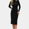 Castile Reverie Knit Dress - Black