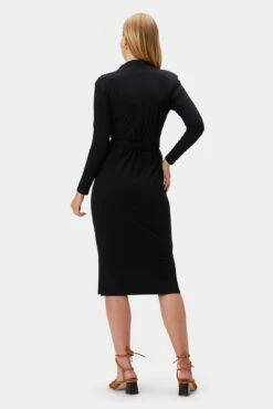 Castile Reverie Knit Dress - Black -AMOUR VERT Sales 0121 Castile Black 3