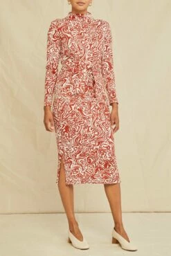 Castile Reverie Knit Dress - Gatsby Print