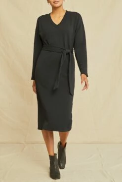 Ava Luxe Fleece Dress