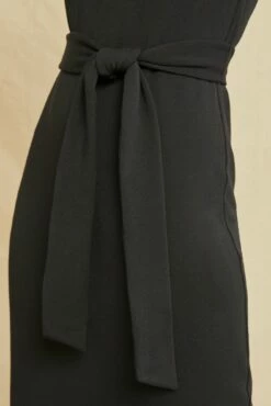 Ava Luxe Fleece Dress -AMOUR VERT Sales 0122 Ava Luxe Fleece Black 0100 web