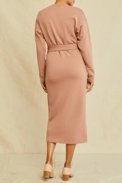 Ava Luxe Fleece Dress -AMOUR VERT Sales 0122 Ava Luxe Fleece Quartz 2019 web