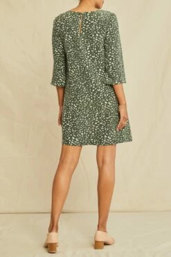 Sandrine Washable Silk Dress -AMOUR VERT Sales 0135 Sandrine Rocher Dot 3175 web