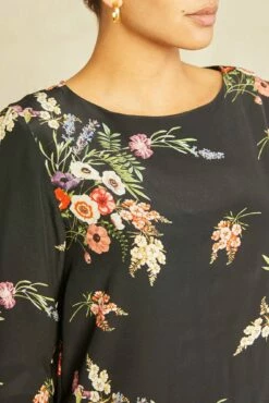 Sandrine Washable Silk Dress - Treviso Floral -AMOUR VERT Sales 0135 Sandrine Treviso Print 1469 9e3ce97a d34e 48a1 9ef9 034d3836a00b