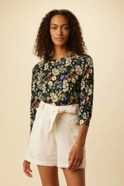 Issa Viscose Knit Tee - Summer Fields