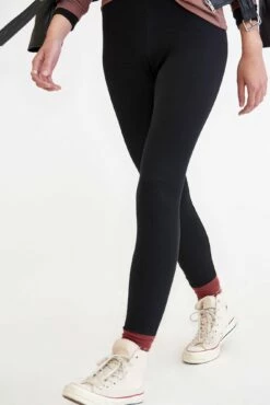Magda Dream Rib Leggings -AMOUR VERT Sales 0260 Magda Dream Rib Black 1804 web
