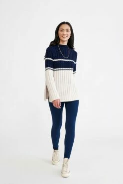 Magda Dream Rib Leggings -AMOUR VERT Sales 0260 Magda Dream Rib Ocean 1324 web web