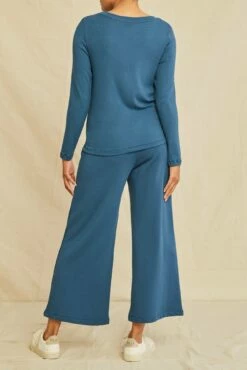 Berkeley Long Sleeve Dream Rib Tee - Azure -AMOUR VERT Sales 0292 Long Sleeve Berkeley Dream Rib Azure 1161 web dba4dcc7 2f27 4203 9566 5c373b3e1291