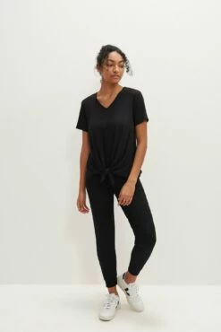 Archie Dream Knit Tee - Black