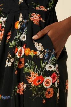 Raina Ecovero Dress - Treviso Orange -AMOUR VERT Sales 02 10110R1 Raina Treviso Orange 4