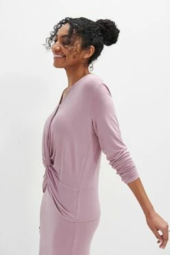 Stinson Long Sleeve Dream Knit Tee - Lilac 9 Stinson Long Sleeve Dream Knit Tee - Lilac -AMOUR VERT Sales 0300 Stinson Lilac 4328 Web 109ea571 84ae 4c03 8a50 ce6a163ecf5e