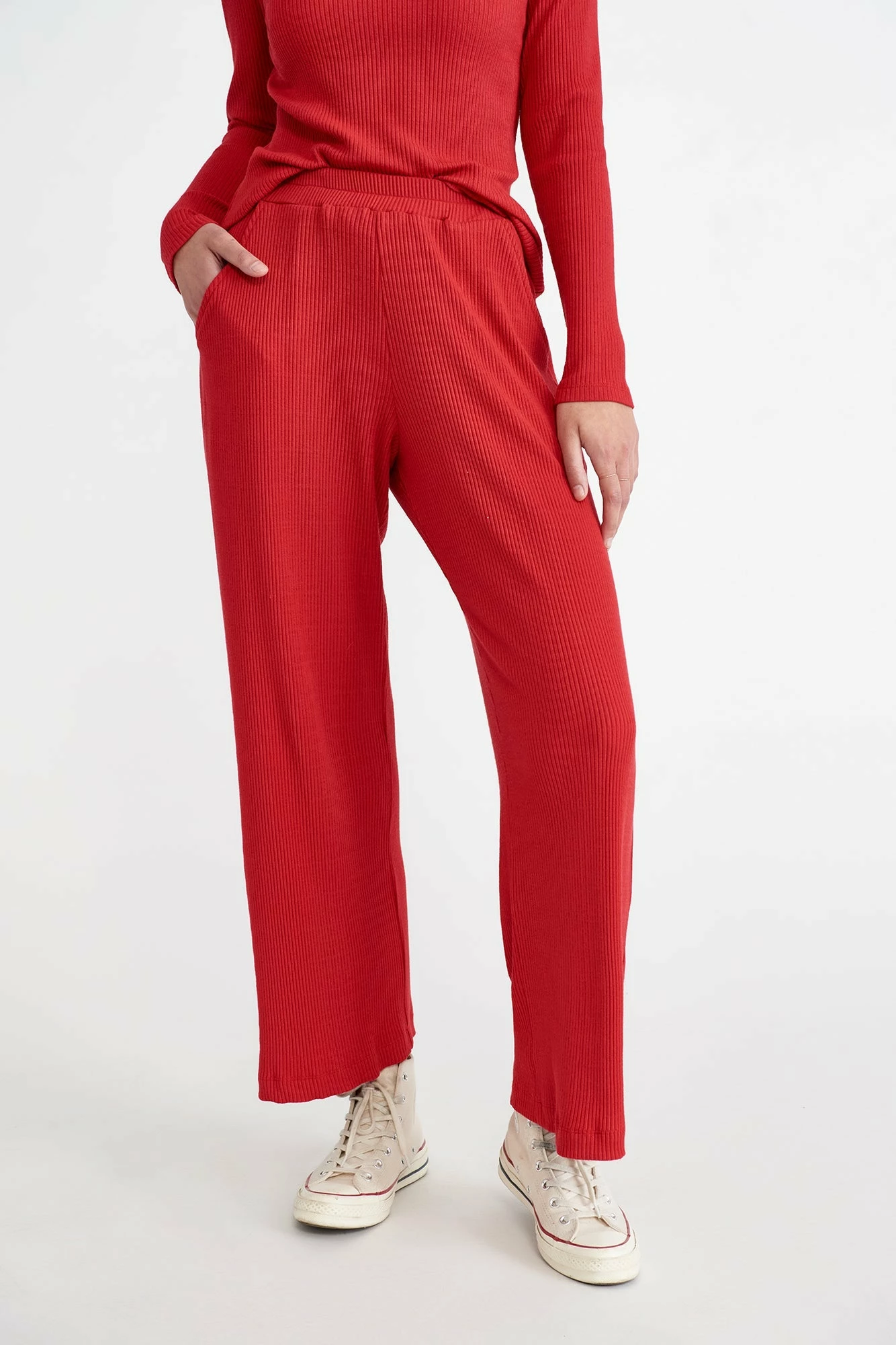 Willow Paris Rib Pants - Zinnia 3 Willow Paris Rib Pants - Zinnia