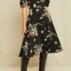 Odette Washable Silk Dress - Treviso Floral -AMOUR VERT Sales 0315 Odette Treviso Print 13772 web 8e66e3e6 5506 4543 a27f 21b4d15f82fe