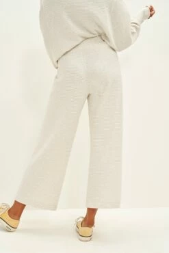 Willow Scallop Knit Pants -AMOUR VERT Sales 0327 Willow Scallop Natural Birch 1813 web