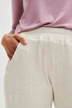 Skylar Linen Rib Joggers -AMOUR VERT Sales 0328 Skylar Linen Rib Linen 2309 web