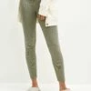 Magda Cropped Dream Rib Leggings - Vetiver