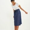 Romy Denim Skirt 2 Romy Denim Skirt -AMOUR VERT Sales 0342 Romy Denim 0410 web