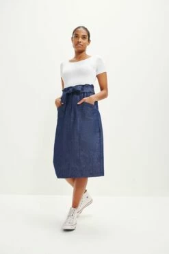Romy Denim Skirt 21 Romy Denim Skirt -AMOUR VERT Sales 0342 Romy Denim 0436 web