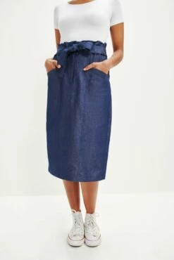 Romy Denim Skirt 22 Romy Denim Skirt -AMOUR VERT Sales 0342 Romy Denim 0437 web