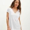 Wray Silken Modal Tee - White -AMOUR VERT Sales 0347 Wray Tee White 0182 web 40c53461 48d4 4917 8544 b5814ea42dbd