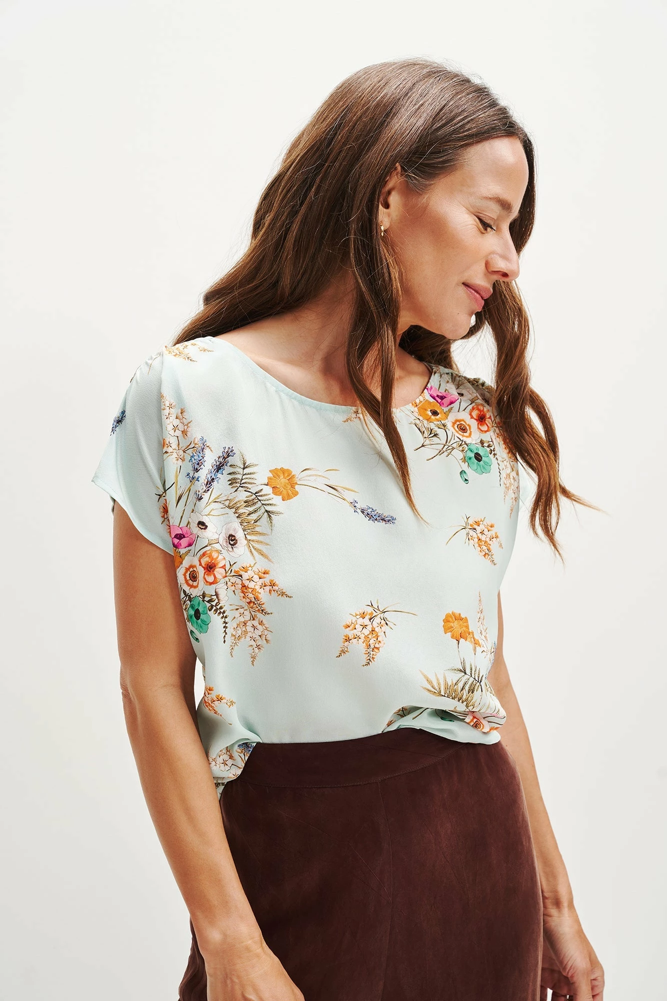 Margeaux Zero-Waste Blouse - Cannes Floral 4 Margeaux Zero-Waste Blouse - Cannes Floral - Image 2