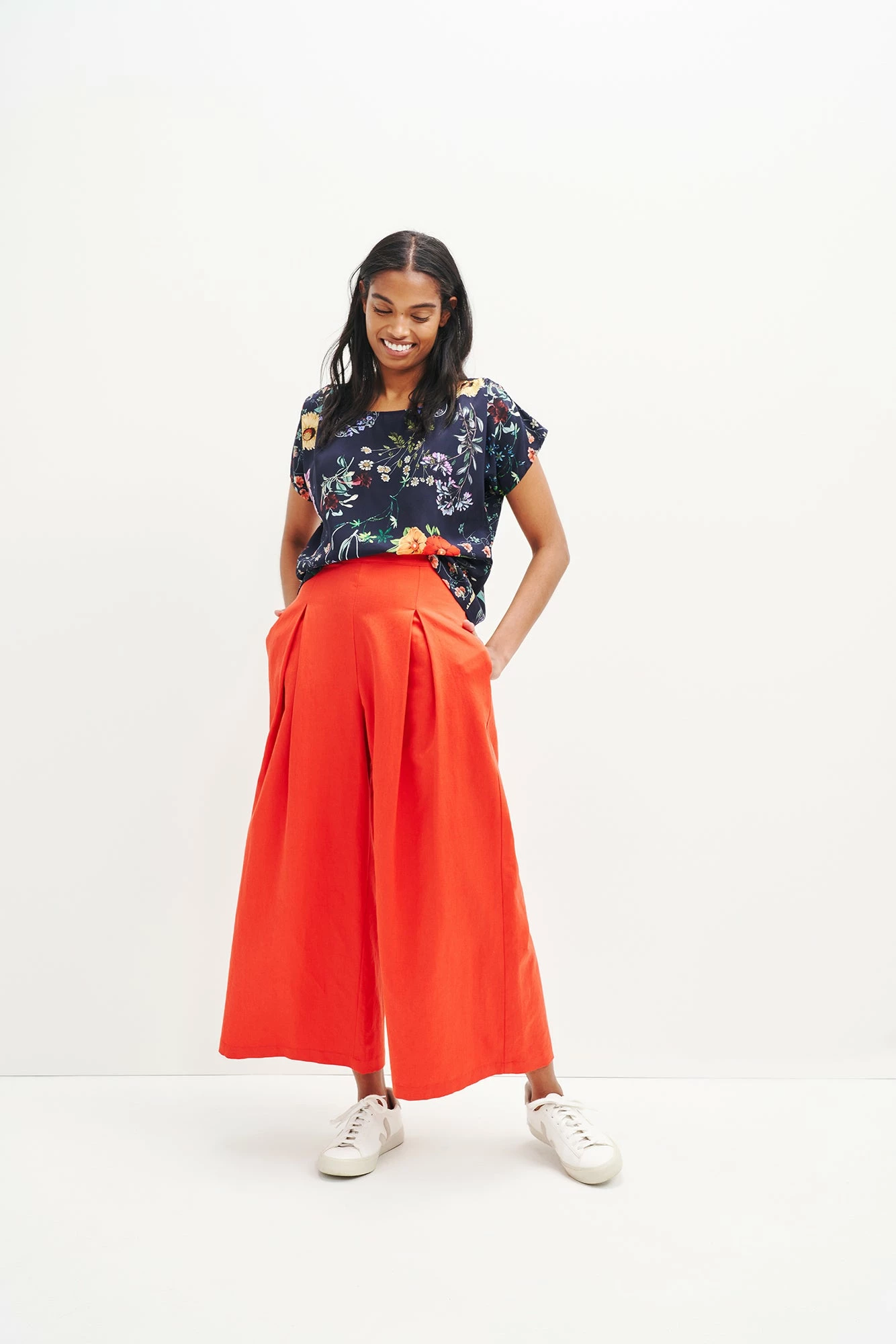 Margeaux Zero-Waste Blouse - Provence Floral 6 Margeaux Zero-Waste Blouse - Provence Floral - Image 4