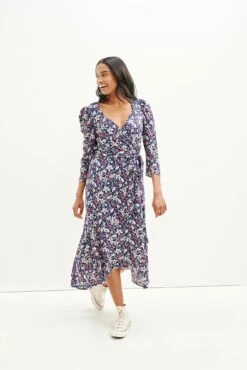 Mollie Wrap Dress -AMOUR VERT Sales 0361 Mollie Zuma Print 2180 web
