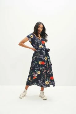 Gracia Washable Silk Dress -AMOUR VERT Sales 0362 Gracia Provence Print 1852 web