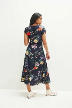 Gracia Washable Silk Dress -AMOUR VERT Sales 0362 Gracia Provence Print 1874 web