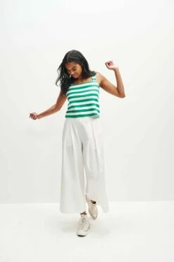 Deslin Femme Fête Pant - Salt - ReAmour