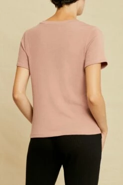 Berkeley Dream Rib Tee - Quartz -AMOUR VERT Sales 0372 SS Berkeley Dream Rib Quartz 0841 Web 79fd0d89 5408 4cd0 bb86 9196cc05cdee