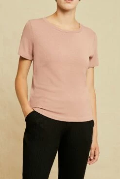 Berkeley Dream Rib Tee - Quartz