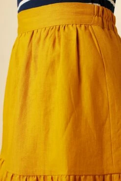 Jill Linen Skirt - Sunflower -AMOUR VERT Sales 0404 Jill Sunflower 5