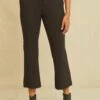 Beatrice Cropped Flare Pant -AMOUR VERT Sales 0429 Beatrice Cropped Flare Black 0519 web