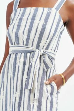 Jameela Upcycled Dress -AMOUR VERT Sales 0457 Jameela Summer Stripe 0972 web