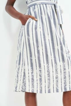 Jameela Upcycled Dress -AMOUR VERT Sales 0457 Jameela Summer Stripe 0988 web