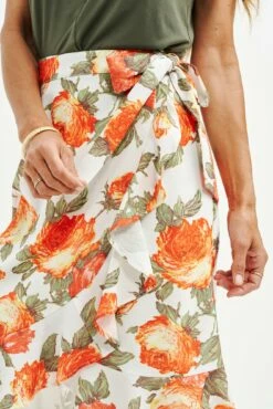 Rihanna Upcycled Skirt -AMOUR VERT Sales 0500 Rihanna Seville Floral 2656 web