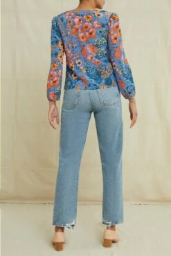 Leila Washable Silk Blouse - Mirabel -AMOUR VERT Sales 0527LeilaMirabel 2708 web 57e29baa 264a 438a a03e 9589e83c8181