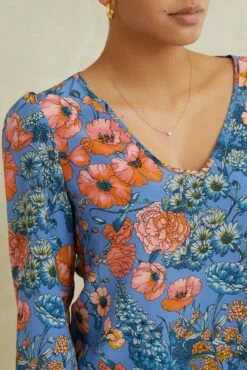 Leila Washable Silk Blouse - Mirabel -AMOUR VERT Sales 0527LeilaMirabel 2770 web f73b29c4 65ab 4427 9d65 b264b595f2e8