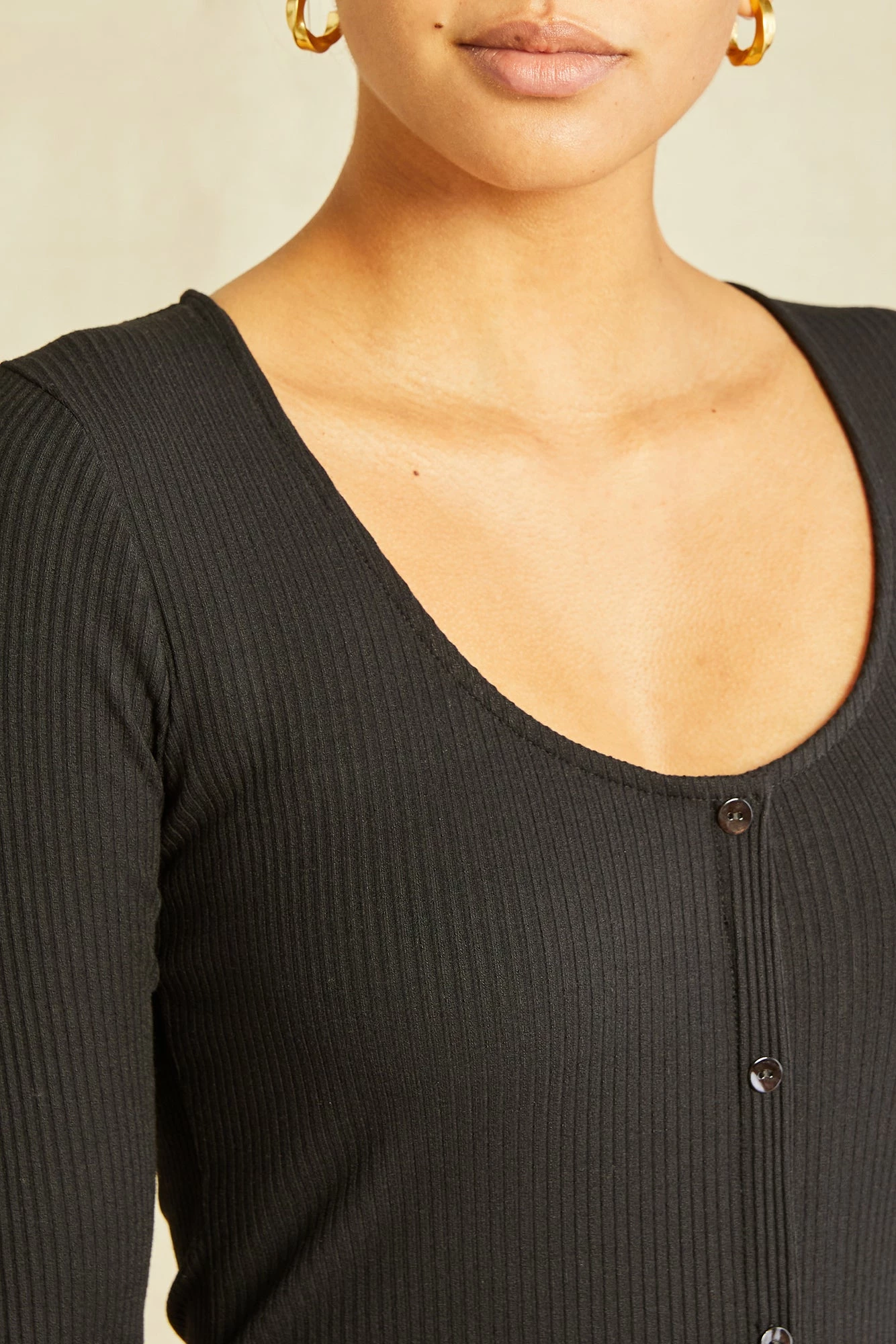 Soraya Paris Rib Dress - Black 6 Soraya Paris Rib Dress - Black - Image 4