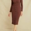 Soraya Paris Rib Dress - Mocha 2 Soraya Paris Rib Dress - Mocha -AMOUR VERT Sales 0530 Soraya Mocha 0336 web ffa42d7f 4293 498c 89e4 f46c6288ec8f