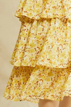 Christy Ecovero Skirt - Dandelion Floral -AMOUR VERT Sales 0546 Christy Dandelion Floral 1149 web 8082eac3 bee4 4cfb 94c6 becf4908c51e