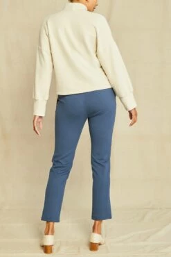 Graziella Ponte Twill Pants - Azure -AMOUR VERT Sales 0548 Graziella Azure 3815 web fea63922 ddb5 4723 a196 ad7f695ecf7a