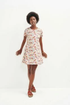 Berkeley Reverie Knit Dress -AMOUR VERT Sales 0556 Berkeley Dress Marina Floral 1837 web